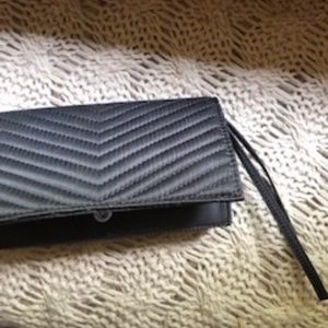 *HOST PICK* Black Satin Wristlet *NEW*